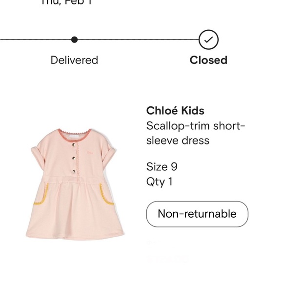 Chloe Babydoll Dress - Picture 1 of 2
